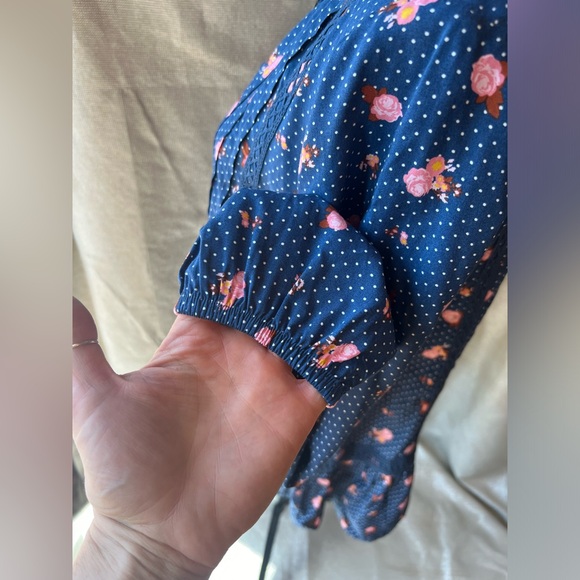 Matilda Jane Navy Blouse - Picture 2 of 8